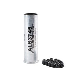 ALS 37/40MM Hornets Nest Cartridge is filled with .45 Cal Rubber Balls